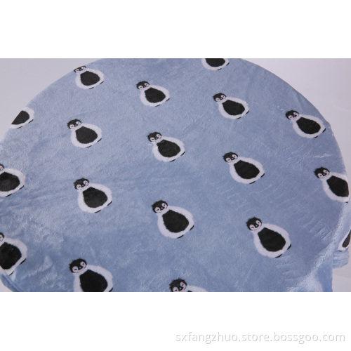 Polyester 300gsm MOQ 50 Digital printing flannel fleece throw blanket